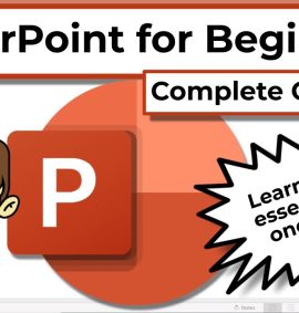 PowerPoint for Academia 2021 Full Course Tutorial