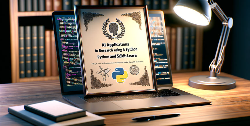AI Research Applications with Python and Scikit-Learn Diploma